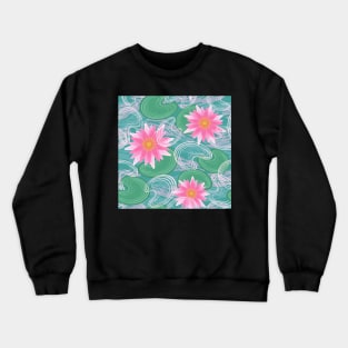 Water lilies Crewneck Sweatshirt